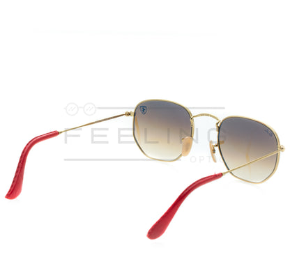 RAYBAN FERRARI RB-3548NF - Marron & Rouge