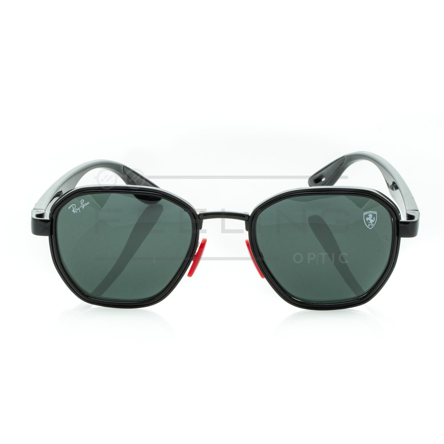RAYBAN FERRARI RB-3674M - Noir & Rouge