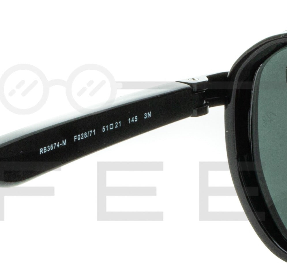 RAYBAN FERRARI RB-3674M - Noir & Rouge