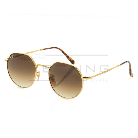 RAYBAN Jack RB-3565 - Marron & Gold