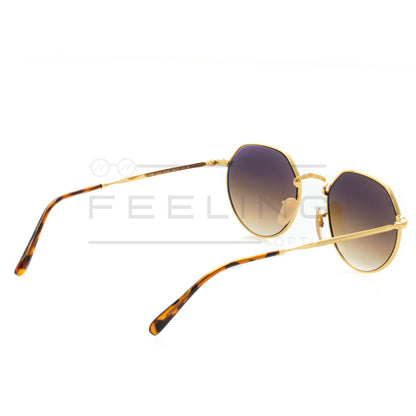 RAYBAN Jack RB-3565 - Marron & Gold