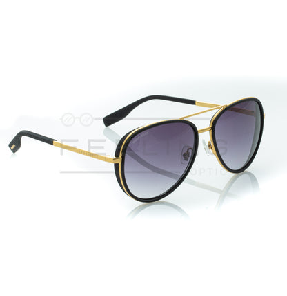 HUGO BOSS 0510/S - Noir & Gold