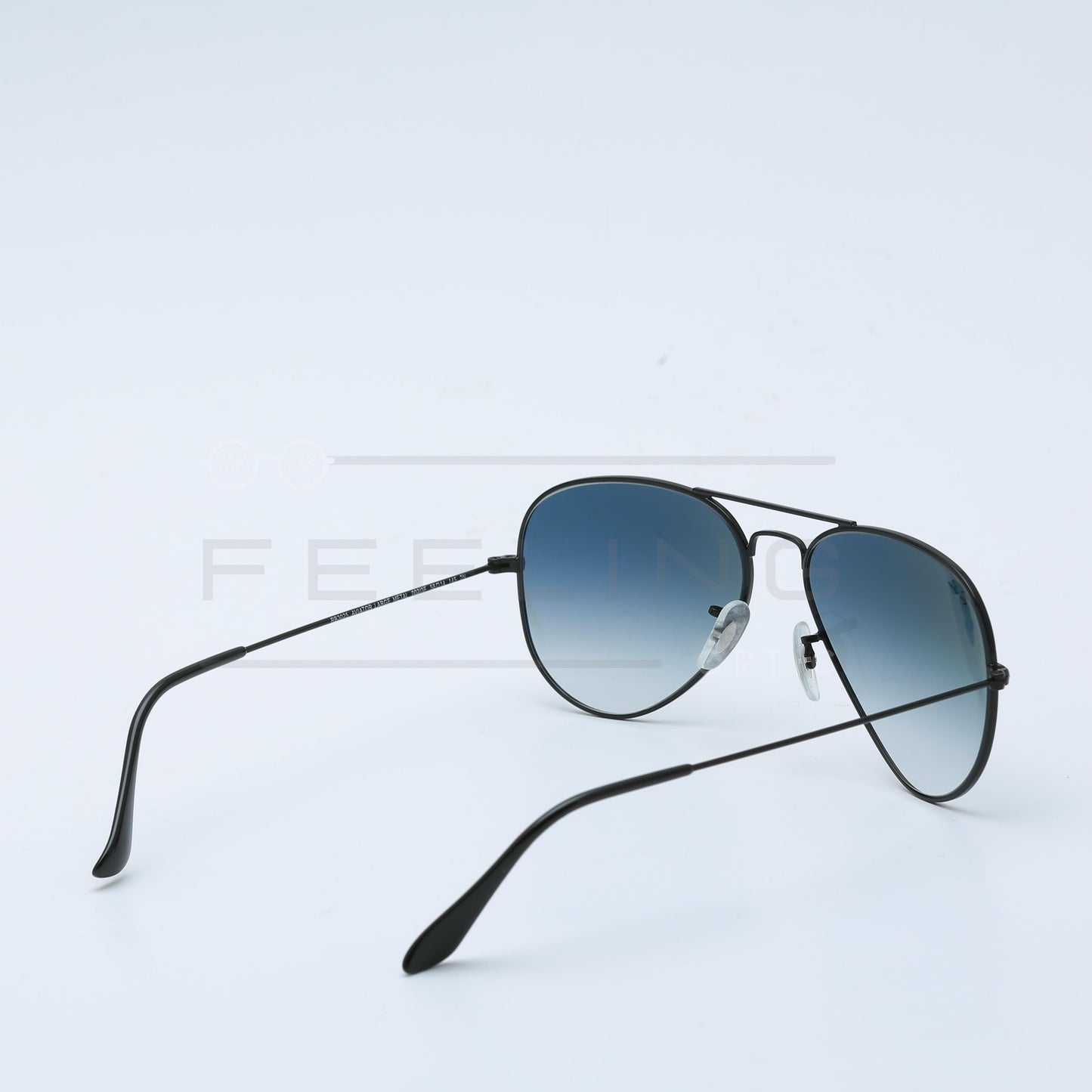 RAYBAN AVIATOR RB-3025 - Bleu & Noir