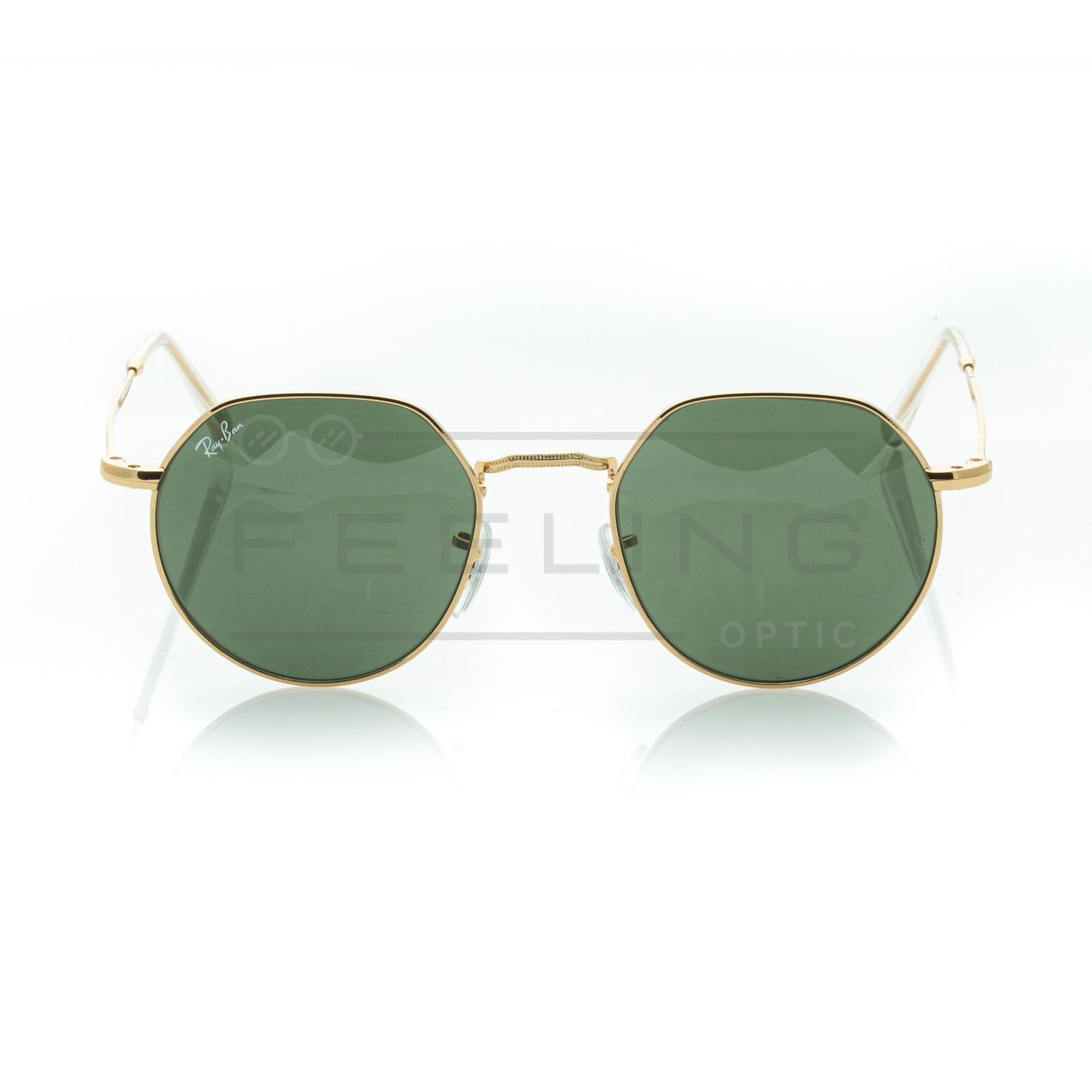 RAYBAN Jack RB-3565 - Vert & Gold
