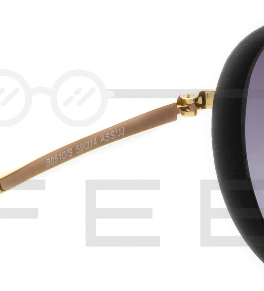 HUGO BOSS 0510/S - Noir & Gold
