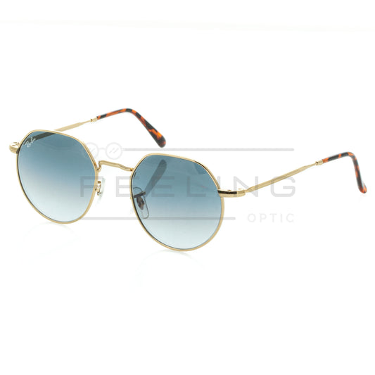 RAYBAN Jack RB-3565 - Bleu & Gold