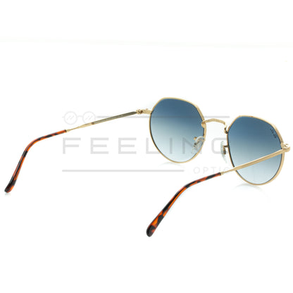 RAYBAN Jack RB-3565 - Bleu & Gold