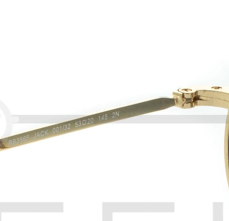 RAYBAN Jack RB-3565 - Bleu & Gold