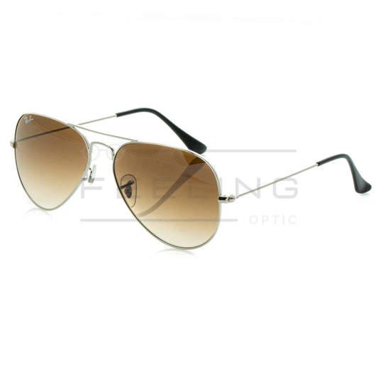 RAYBAN AVIATOR RB-3025 - Marron & Gris
