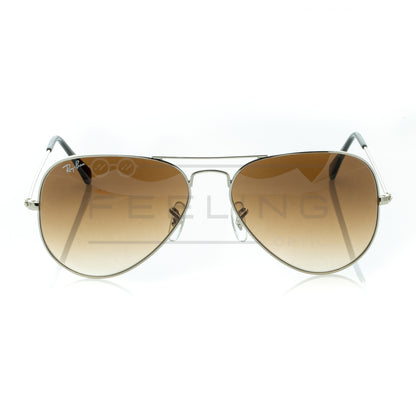 RAYBAN AVIATOR RB-3025 - Marron & Gris