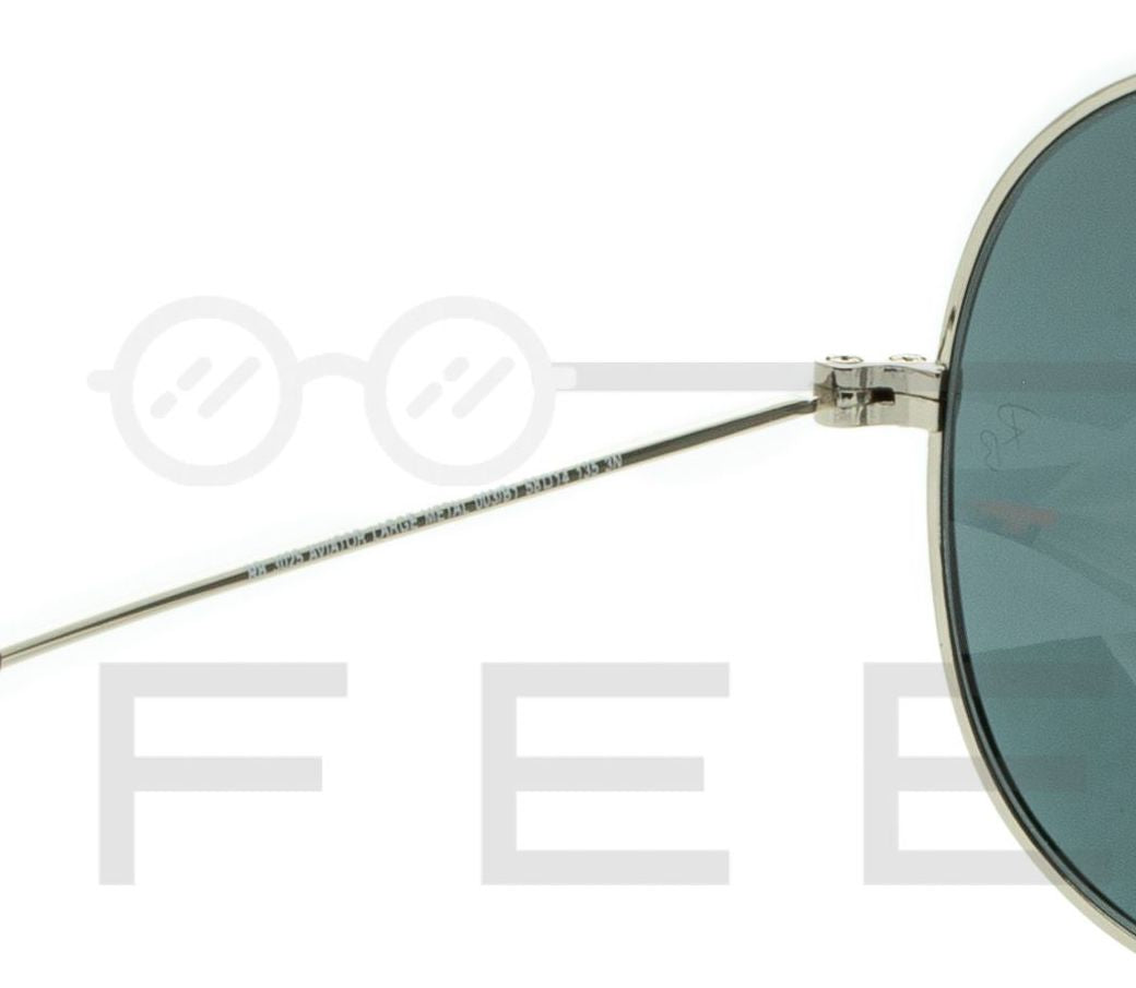 RAYBAN AVIATOR RB-3025 - Noir & Gris