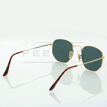 RAYBAN Hexago RB-3548 - Noir & Gold
