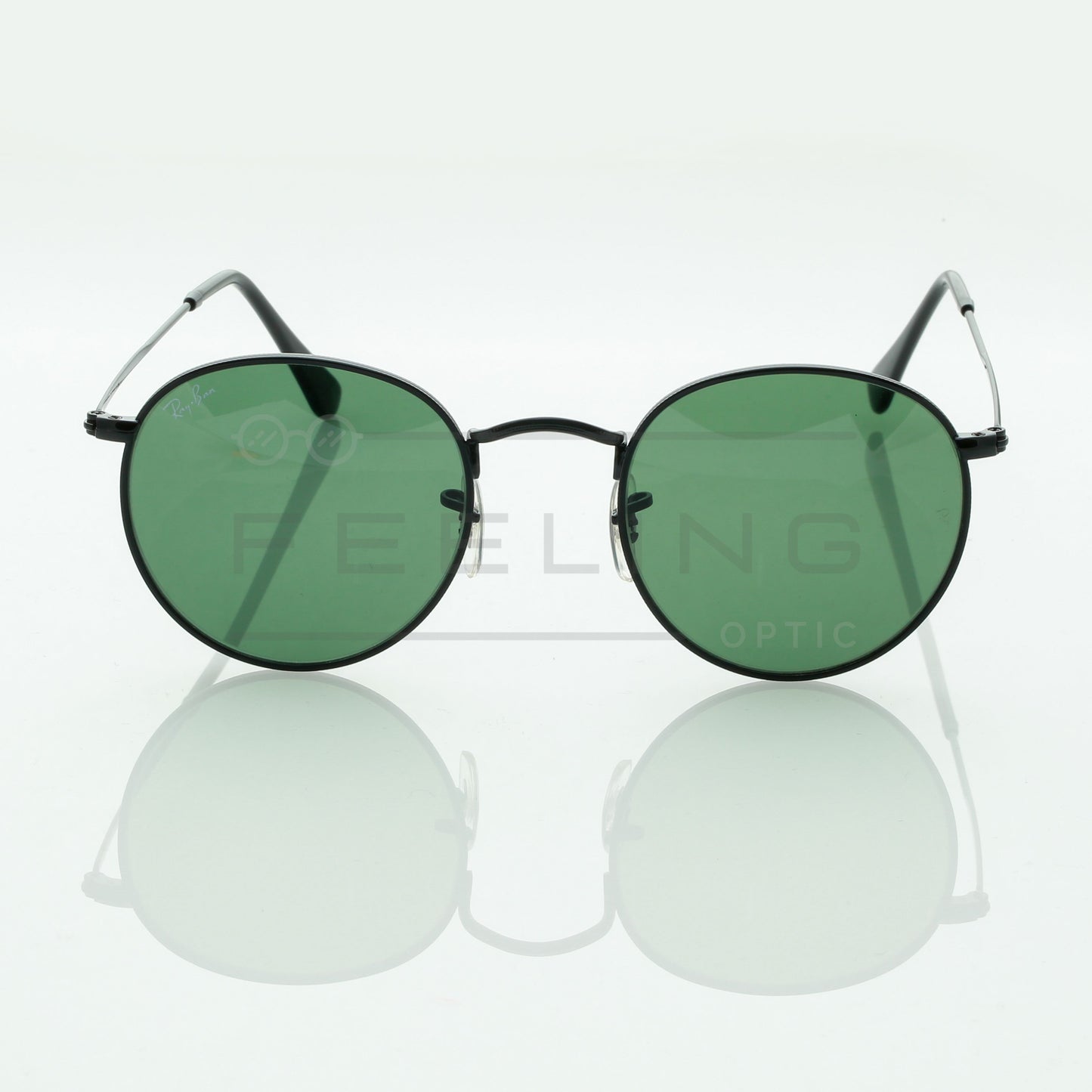 RAYBAN Round RB-3447 - Vert & Noir