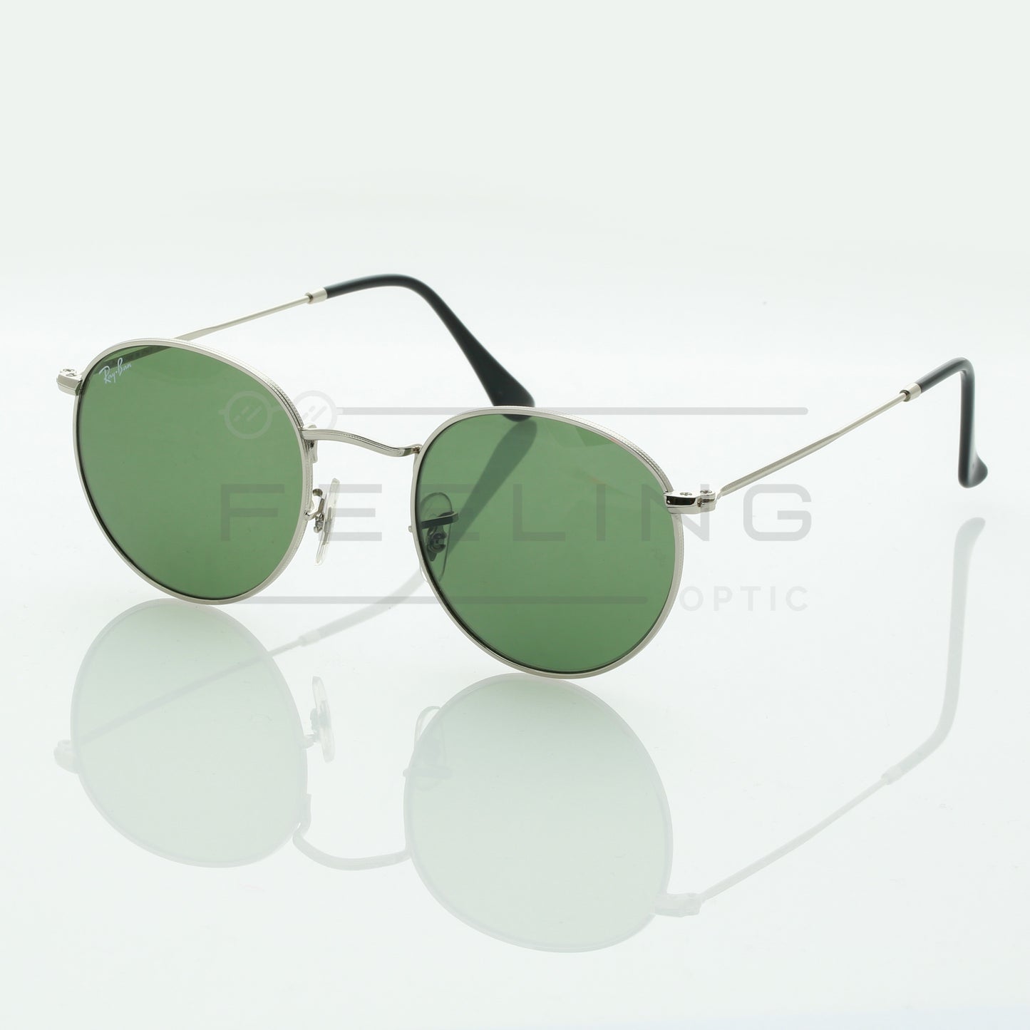 RAYBAN Round RB-3447 - Vert & Gris