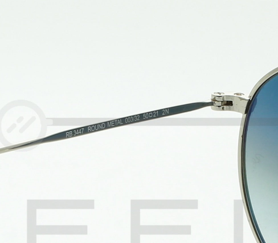 RAYBAN Round RB-3447 - Bleu & Gris