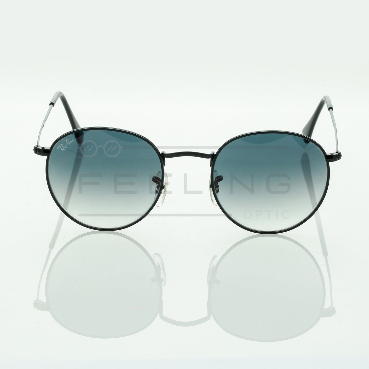 RAYBAN Round RB-3447 - Gris & Noir