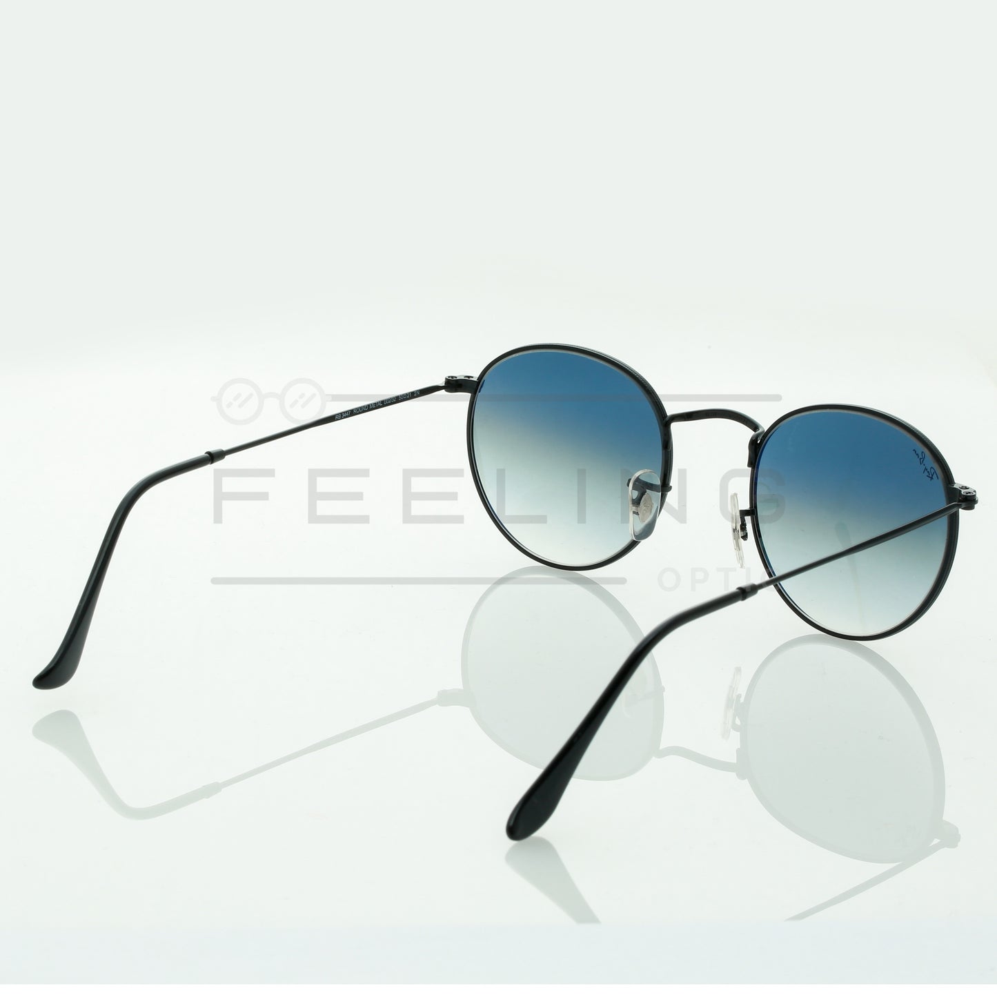 RAYBAN Round RB-3447 - Gris & Noir