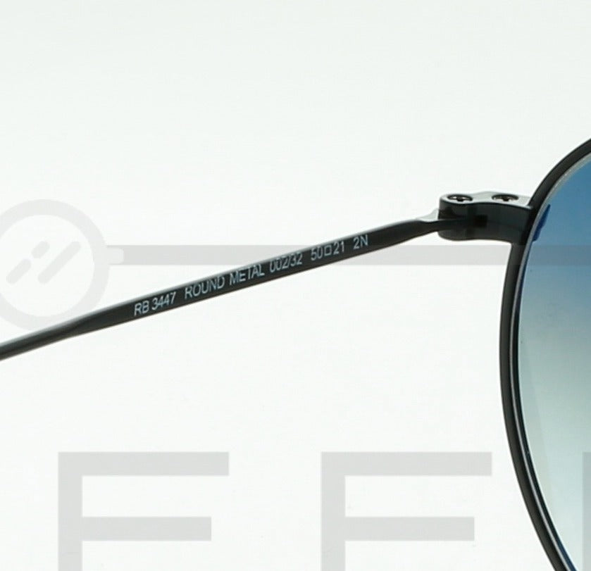 RAYBAN Round RB-3447 - Gris & Noir