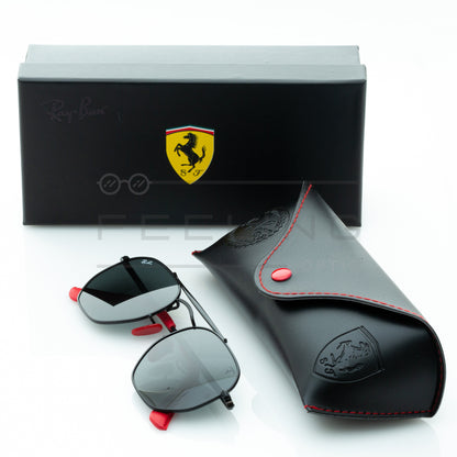 RAYBAN FERRARI RB-3648NM - Noir & Rouge