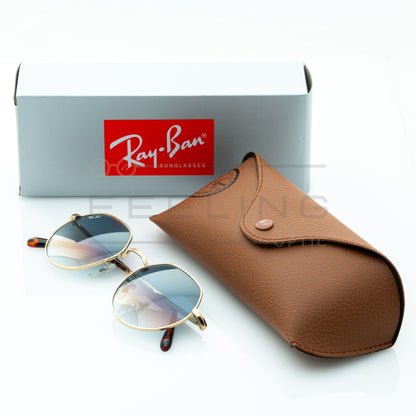 RAYBAN Jack RB-3565 - Bleu & Gold