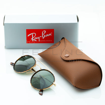 RAYBAN Double Bridge RB-3647N - Vert & Gold