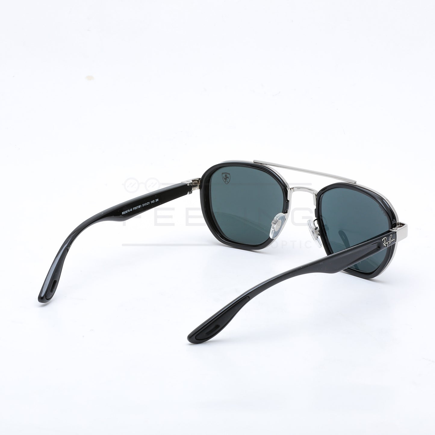 RAYBAN FERRARI RB-3676M - Noir & Silver