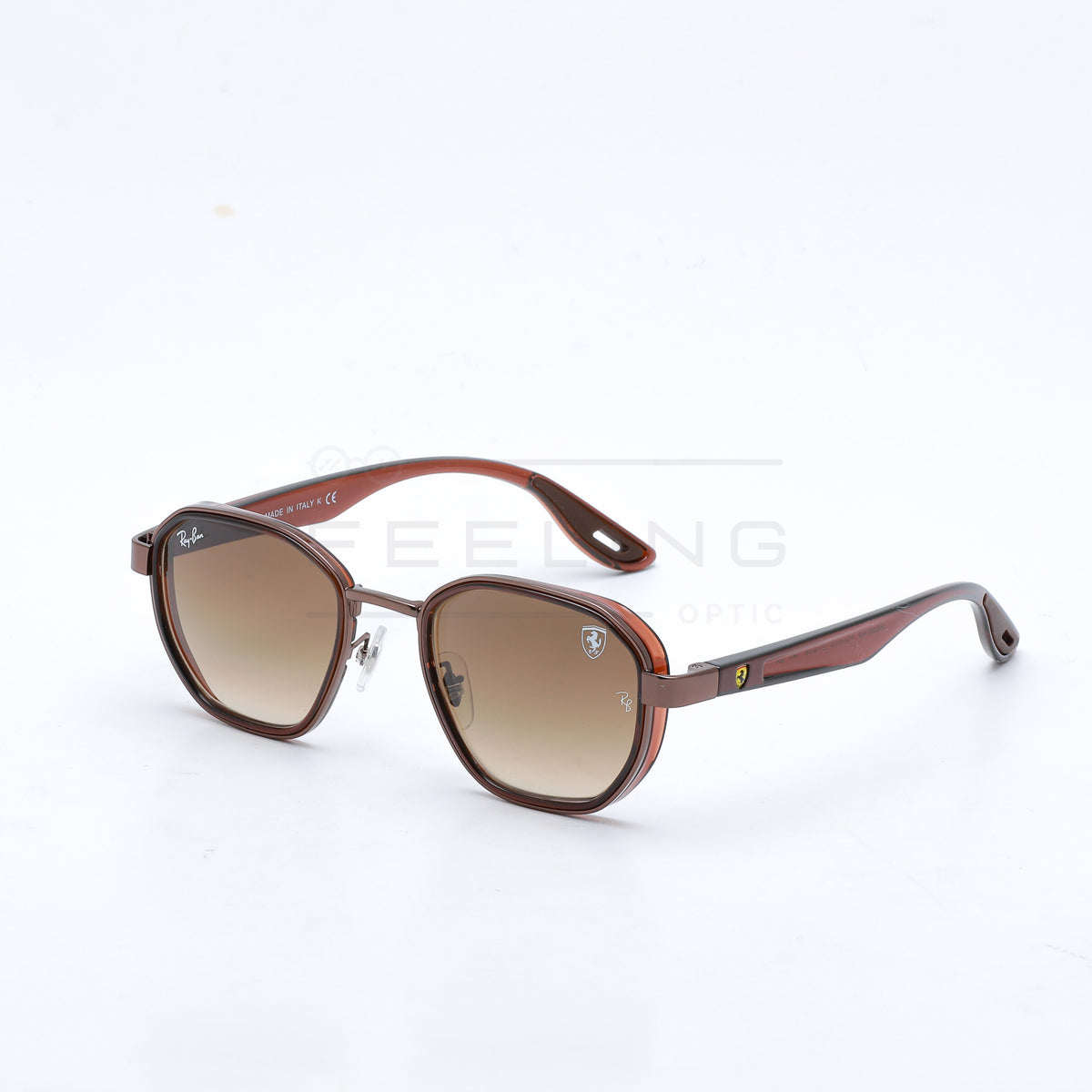 RAYBAN FERRARI RB-3674M - Marron & Bronze