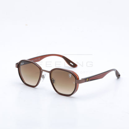 RAYBAN FERRARI RB-3674M - Marron & Bronze