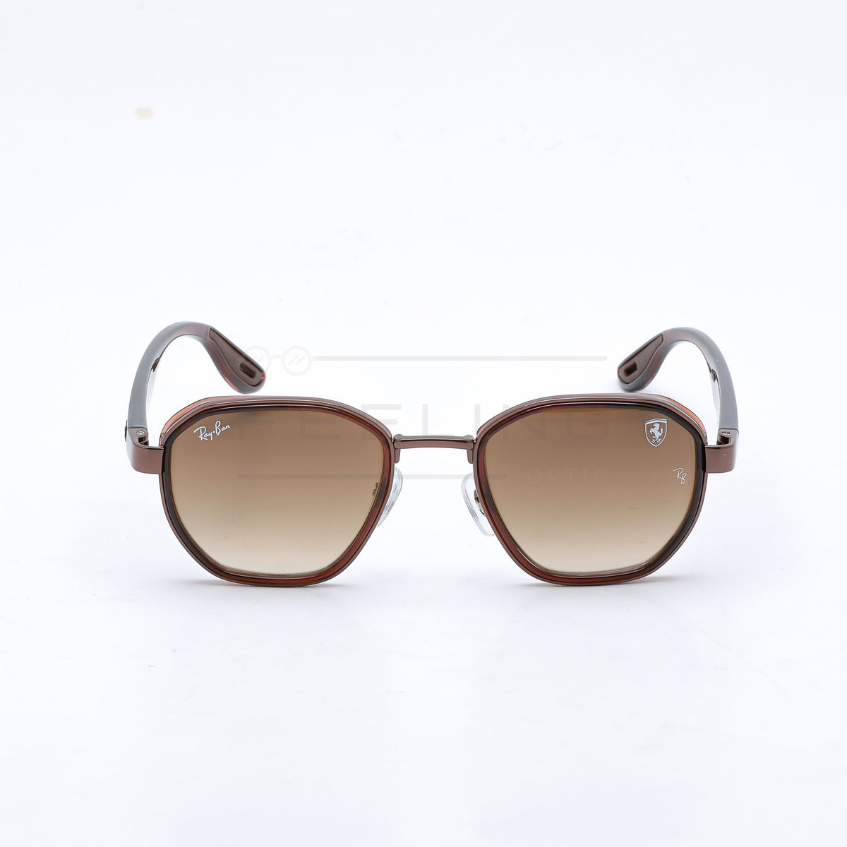 RAYBAN FERRARI RB-3674M - Marron & Bronze