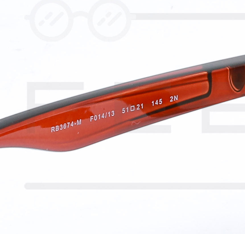 RAYBAN FERRARI RB-3674M - Marron & Rouge
