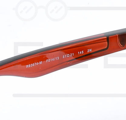 RAYBAN FERRARI RB-3674M - Marron & Rouge