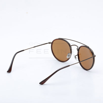 RAYBAN Double Bridge RB-3647N - Marron & Bronze