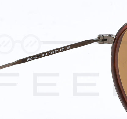 RAYBAN Double Bridge RB-3647N - Marron & Bronze