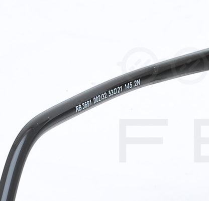 RAYBAN RB-3691 - Gris & Noir