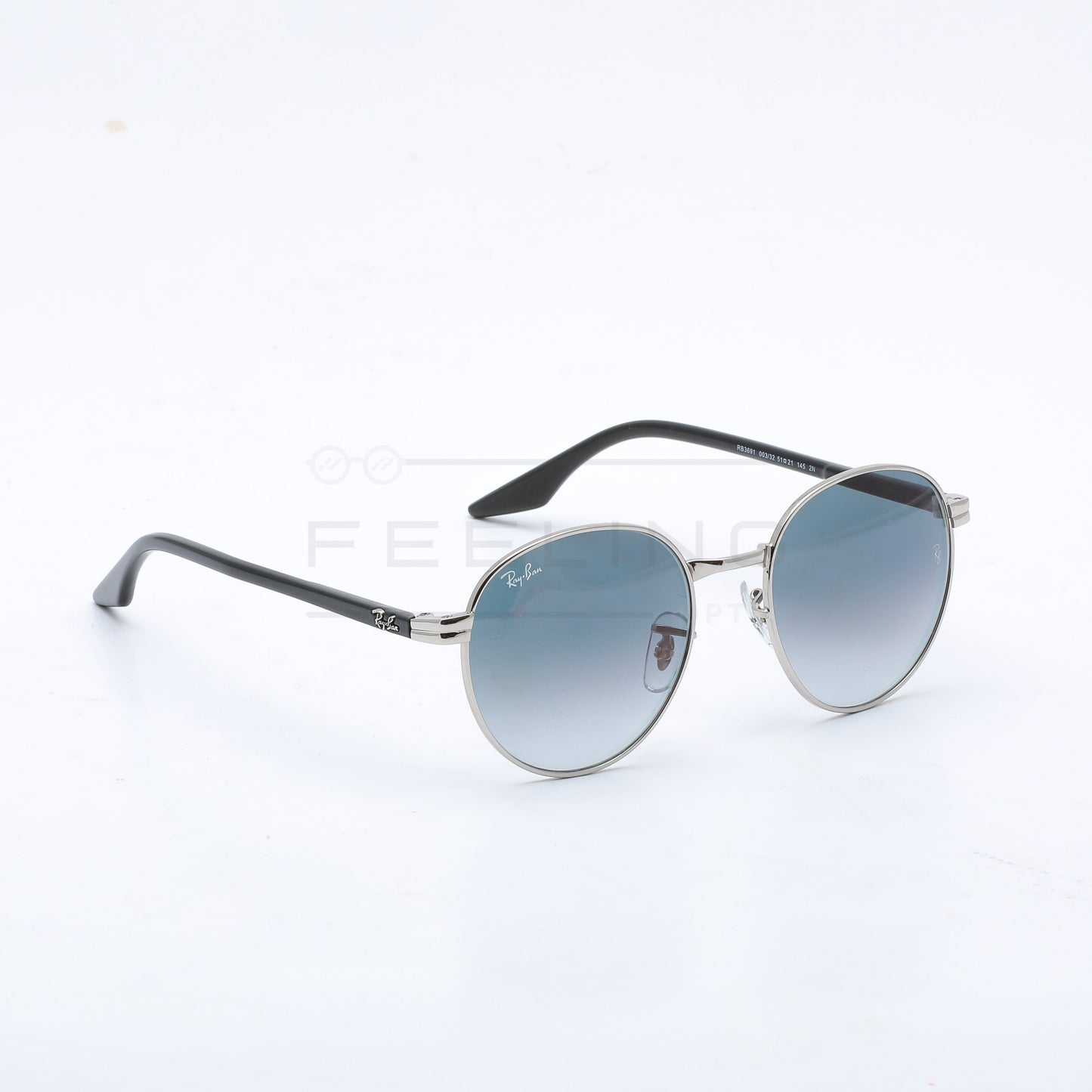 RAYBAN RB-3691 - Bleu & Silver