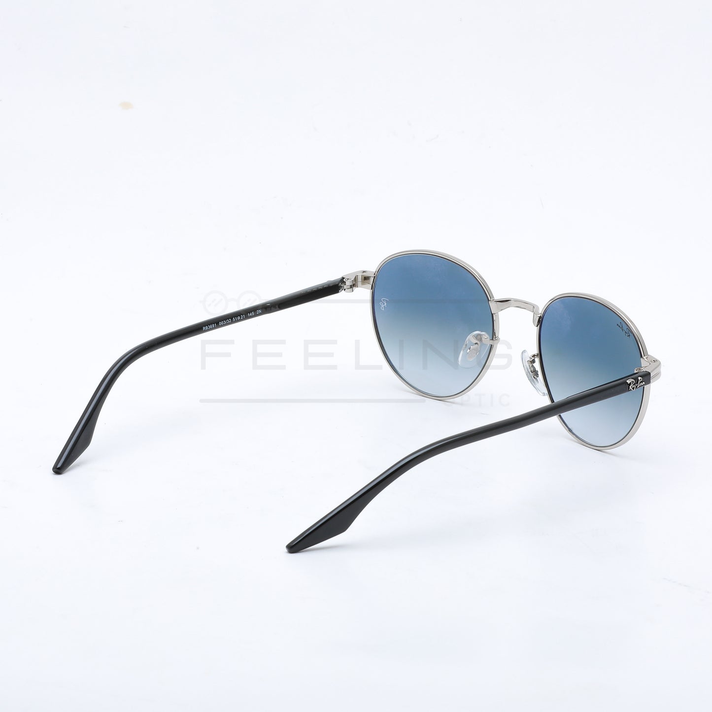 RAYBAN RB-3691 - Bleu & Silver