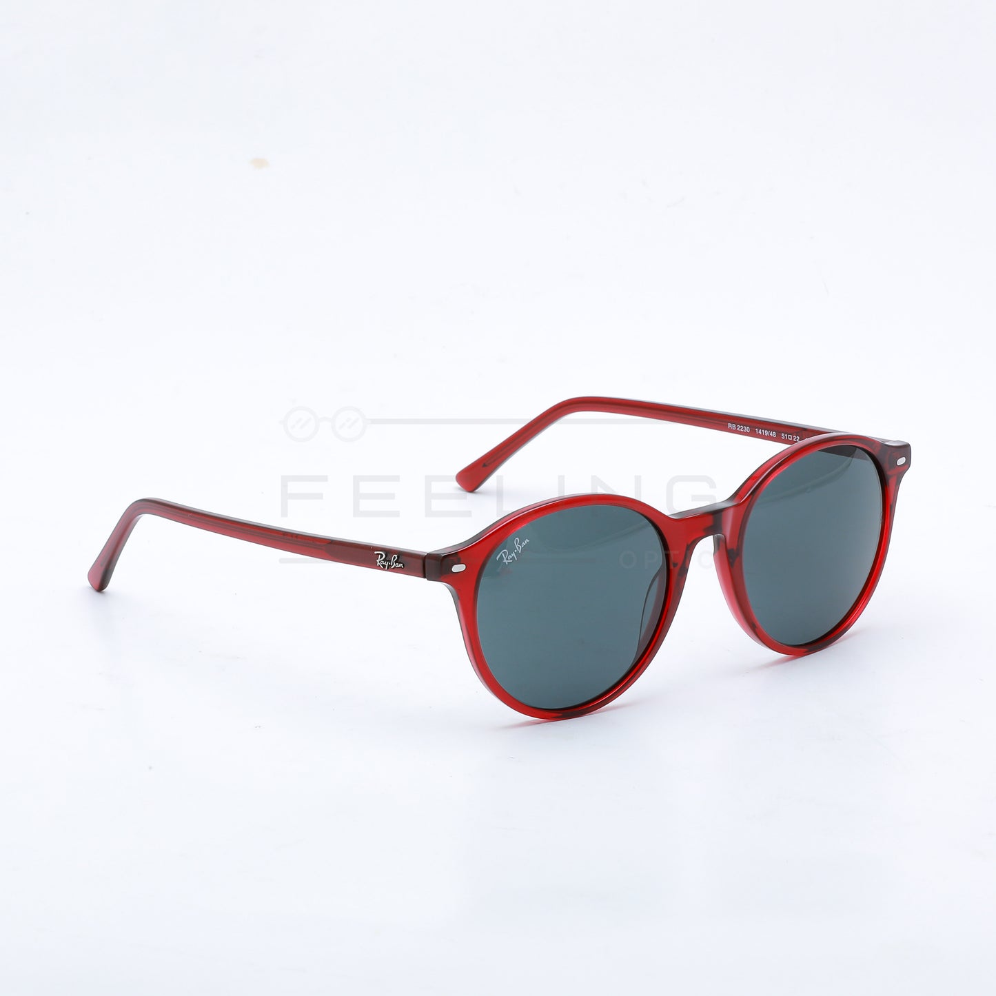 RAYBAN RB-2230 - Noir & Rouge