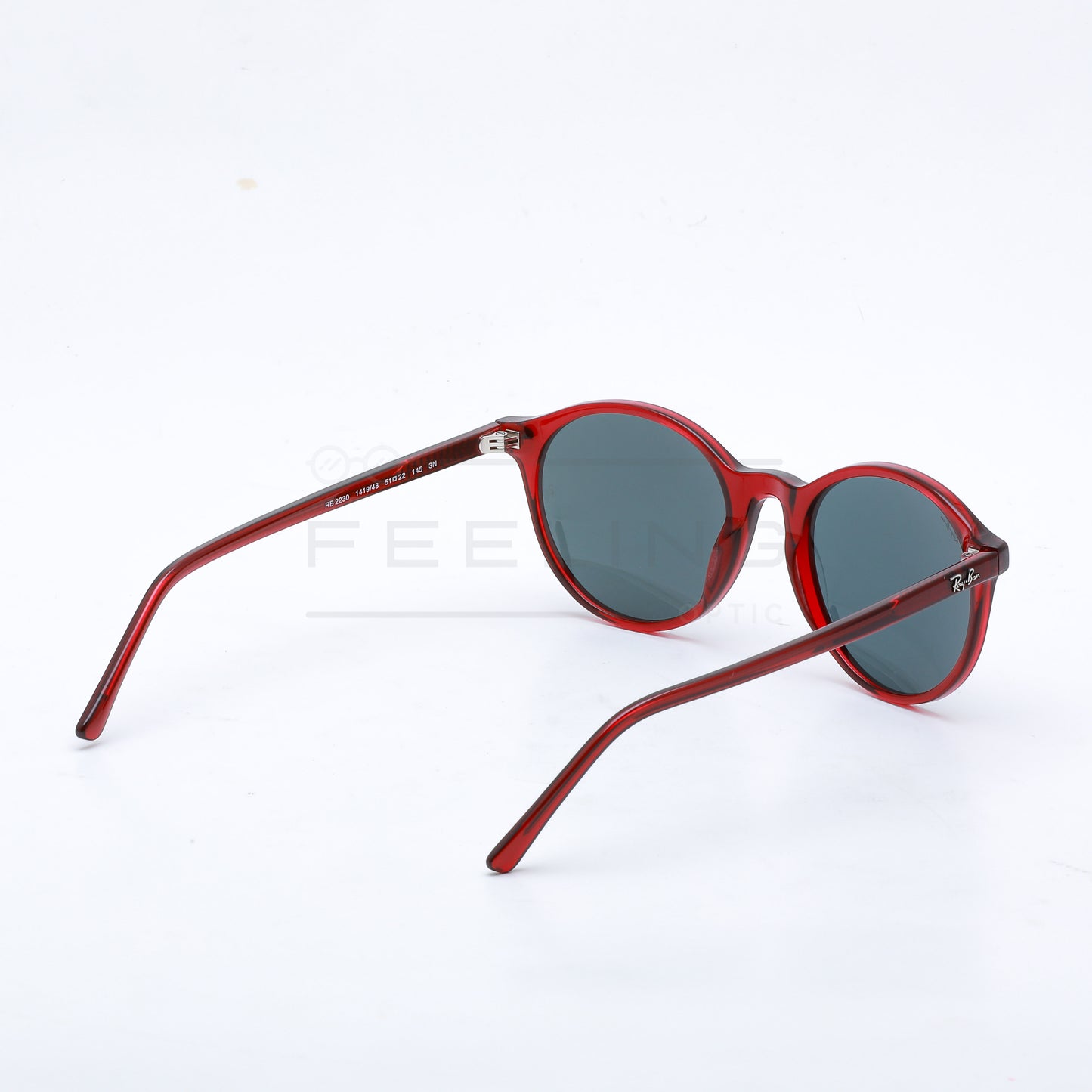 RAYBAN RB-2230 - Noir & Rouge