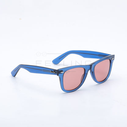 RAYBAN Wayfarer RB-2140 - Marron & Bleu