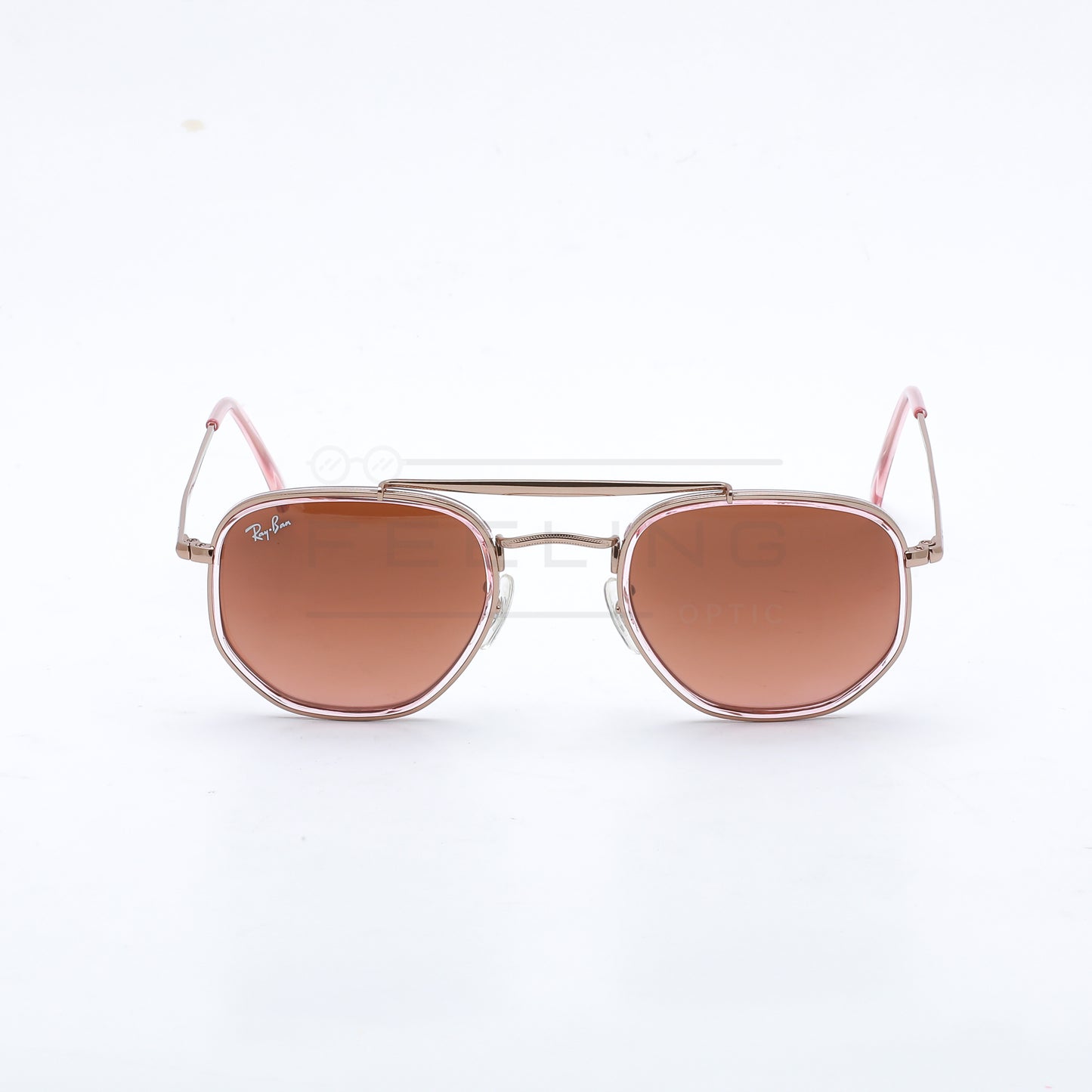 RAYBAN MARSHAL II RB-3648M - Rose & Bronze