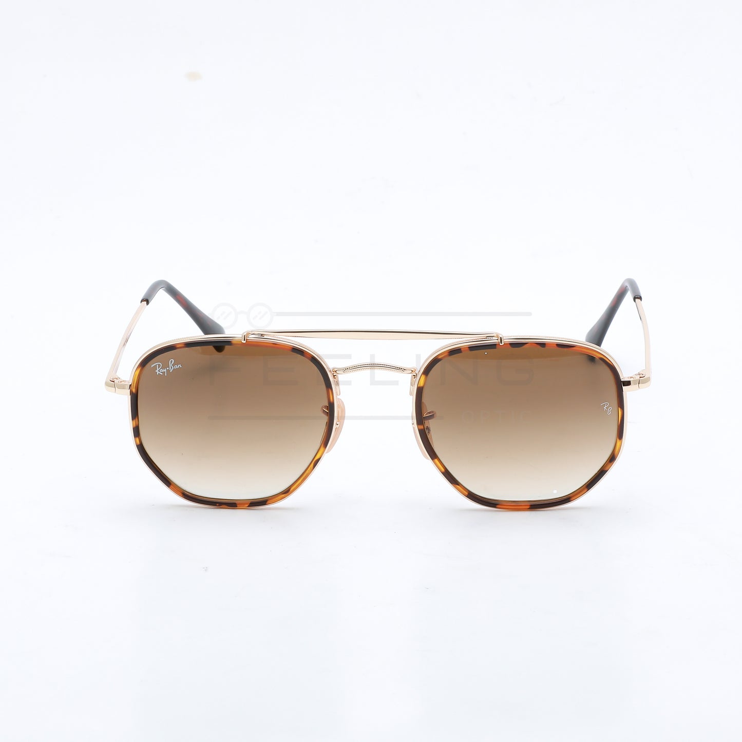 RAYBAN MARSHAL II RB-3648M - Marron & Gold