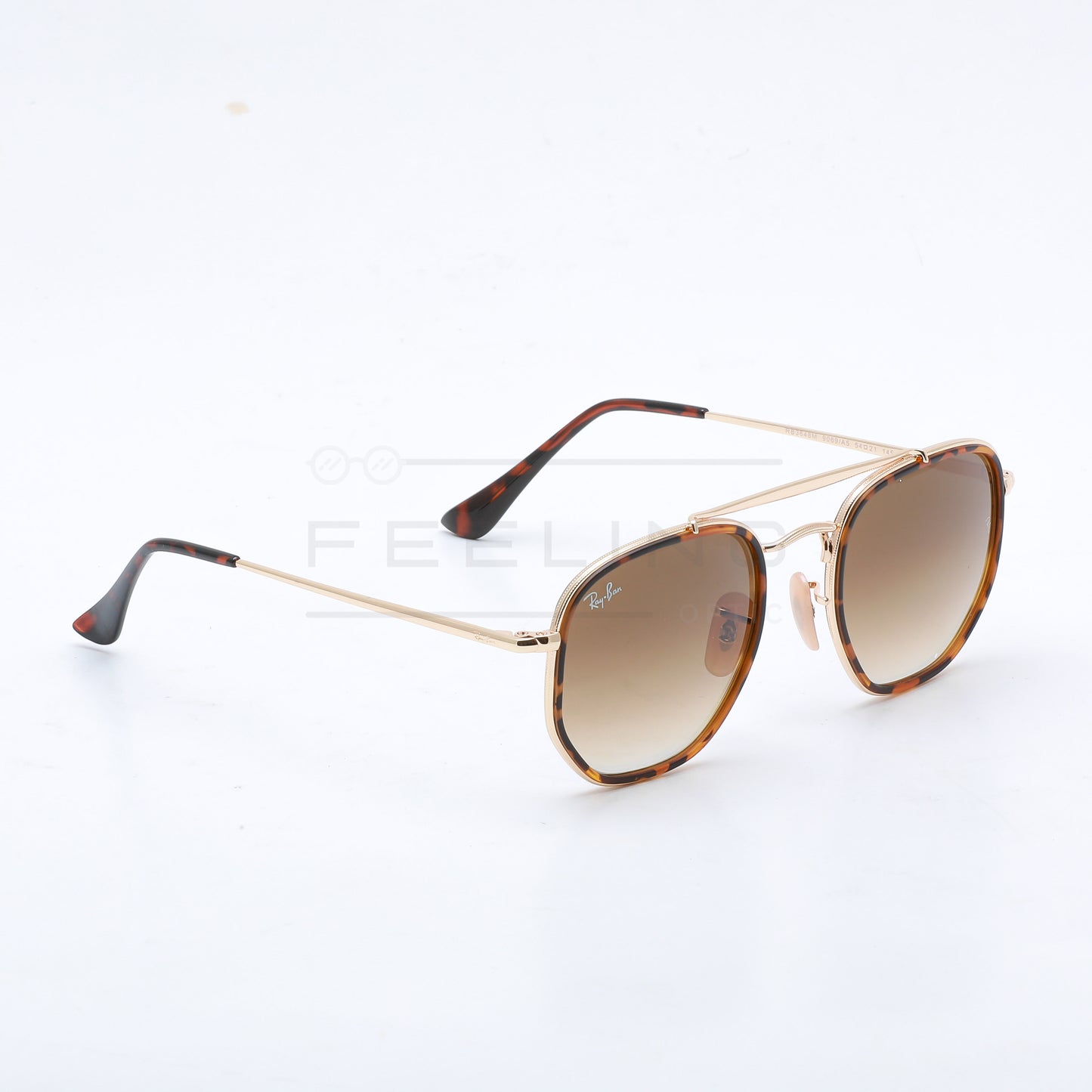 RAYBAN MARSHAL II RB-3648M - Marron & Gold