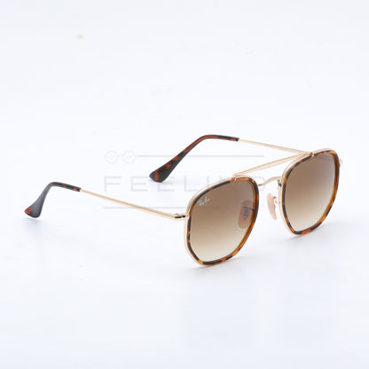 RAYBAN MARSHAL II RB-3648M - Marron & Gold