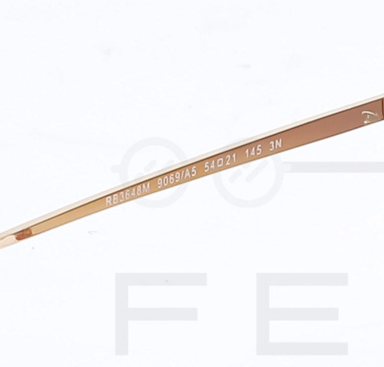 RAYBAN MARSHAL II RB-3648M - Marron & Gold