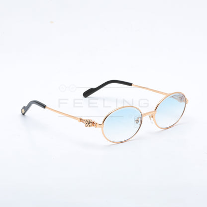 CARTIER CT01840O - Bleu & Gold