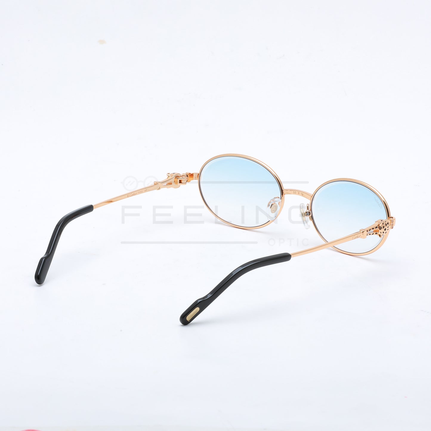 CARTIER CT01840O - Bleu & Gold