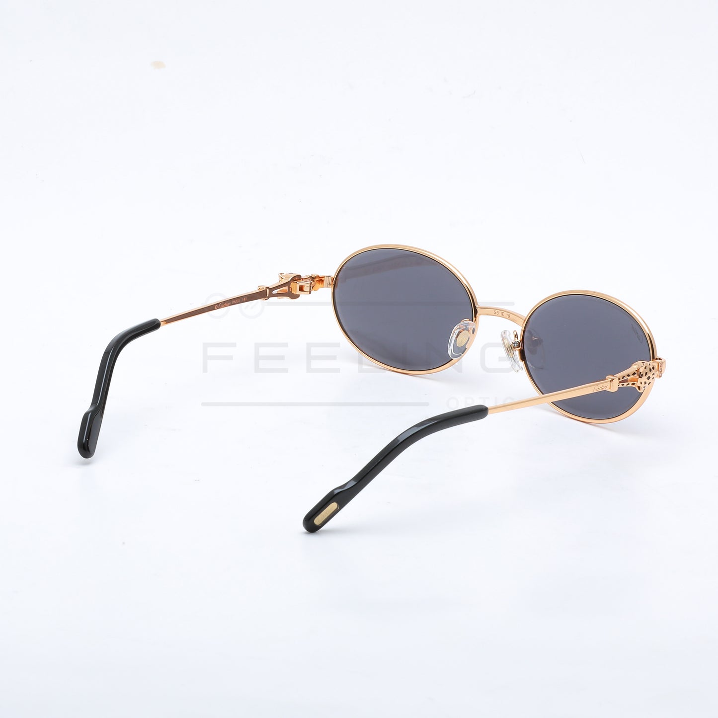 CARTIER CT01840O - Noir & Gold