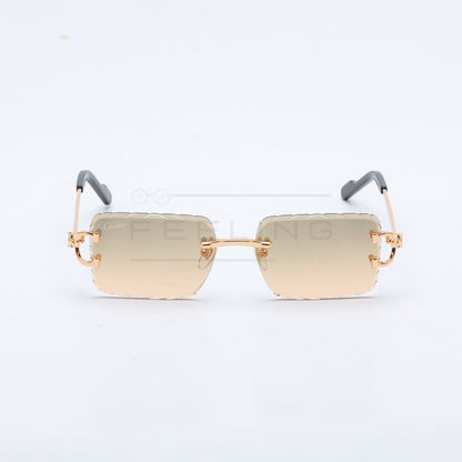 CARTIER CT0758S - Marron & Gold