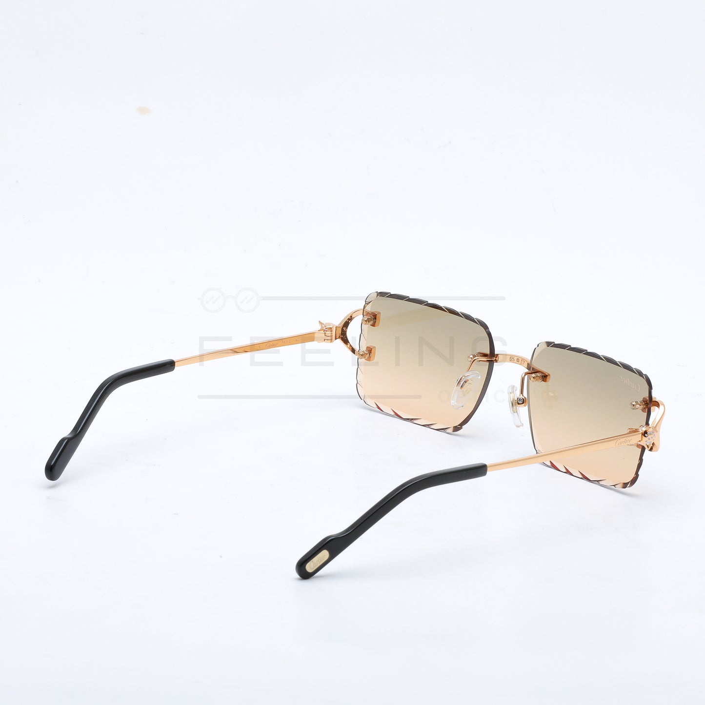 CARTIER CT0758S - Marron & Gold