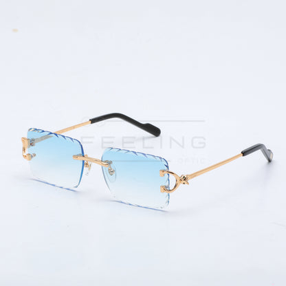 CARTIER CT0758S - Bleu & Gold